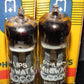 Matched Pair E90CC Philips NOS NIB Crossfoil D Getter Pinched Waist