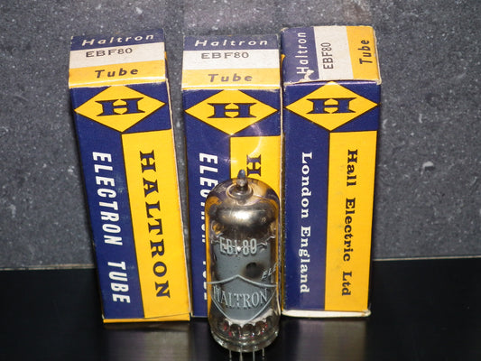 EBF80 HALTRON UK 6N8 NOS NIB (Copy)