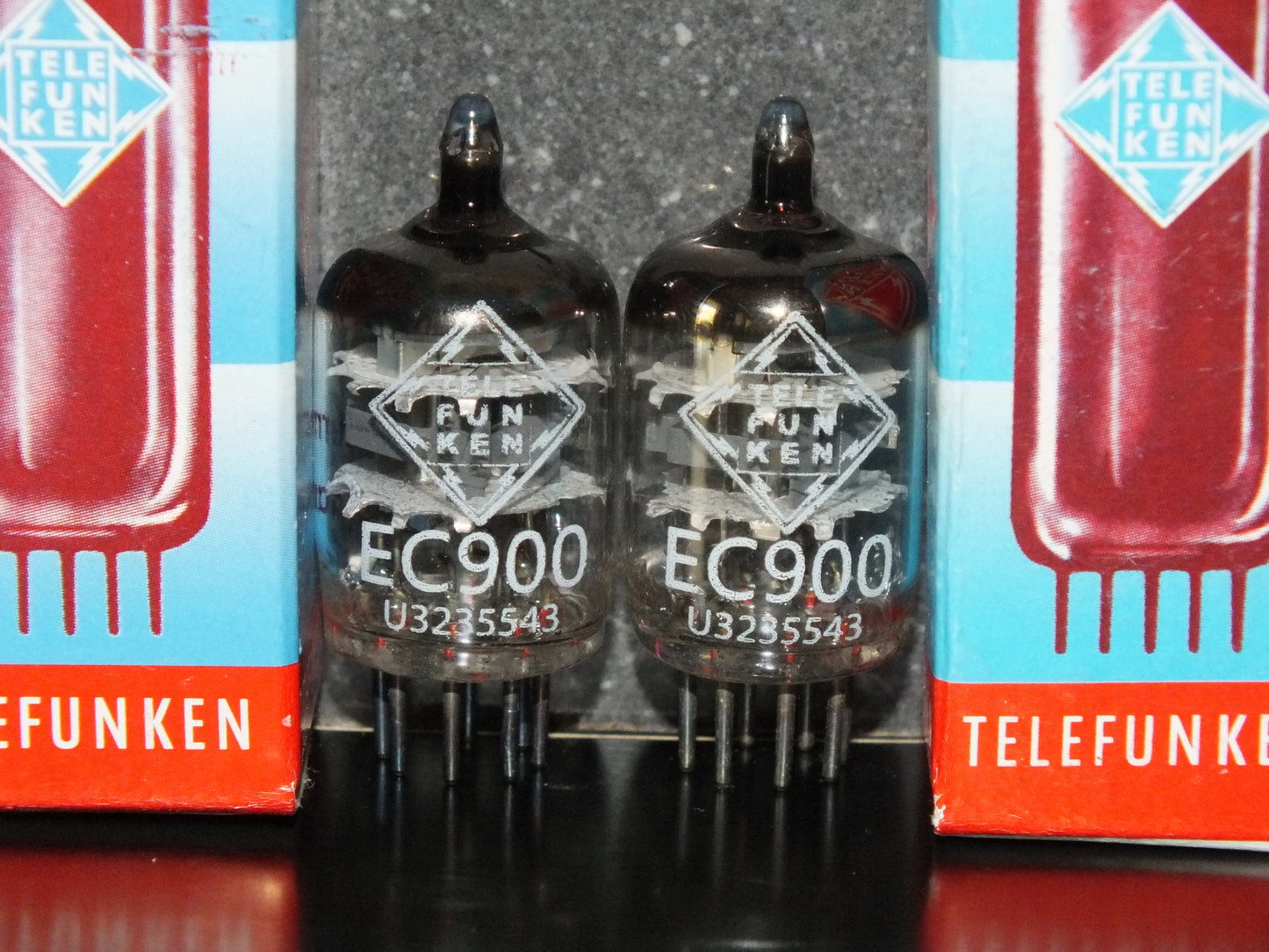 EC900 Telefunken 6HM5 - Matched pair NOS NIB (Phono Grade)