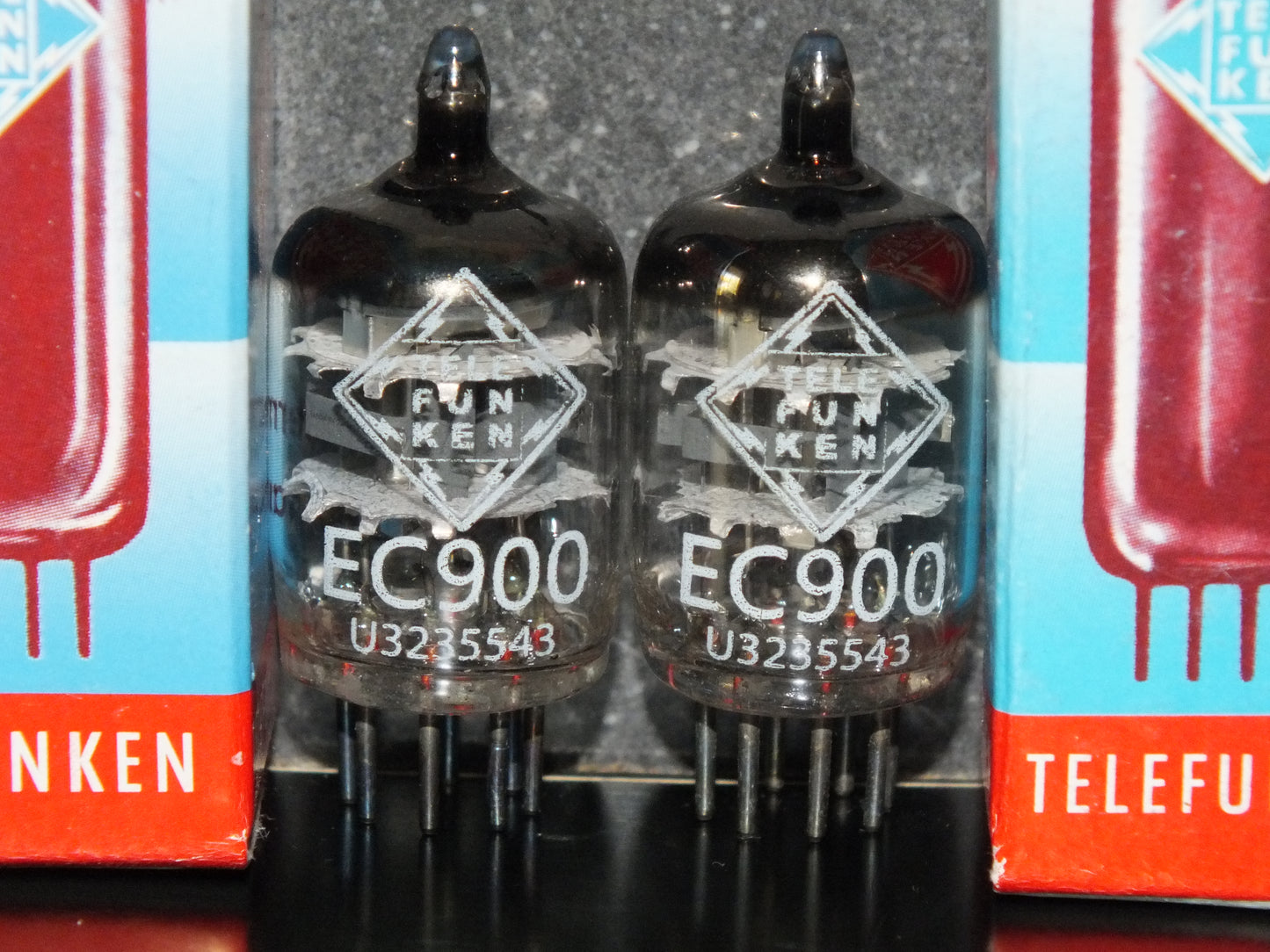EC900 Telefunken 6HM5 - Matched pair NOS NIB (Phono Grade)