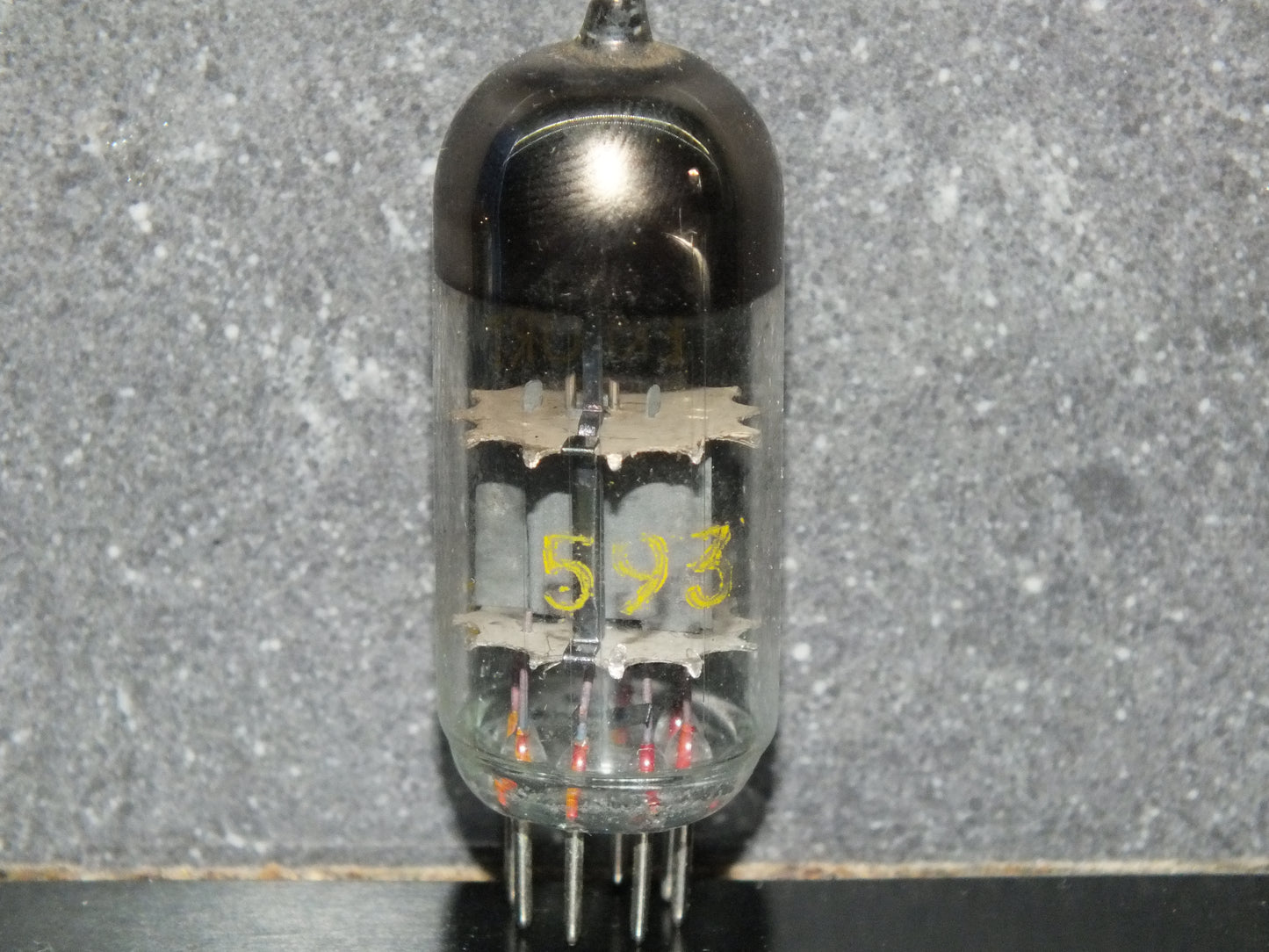 EC92 RFT 6AB4 RARE FOIL Getter Microphone triode, hum & microphonics tested