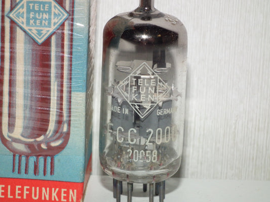 ECC2000 Telefunken NOS NIB Double Triode