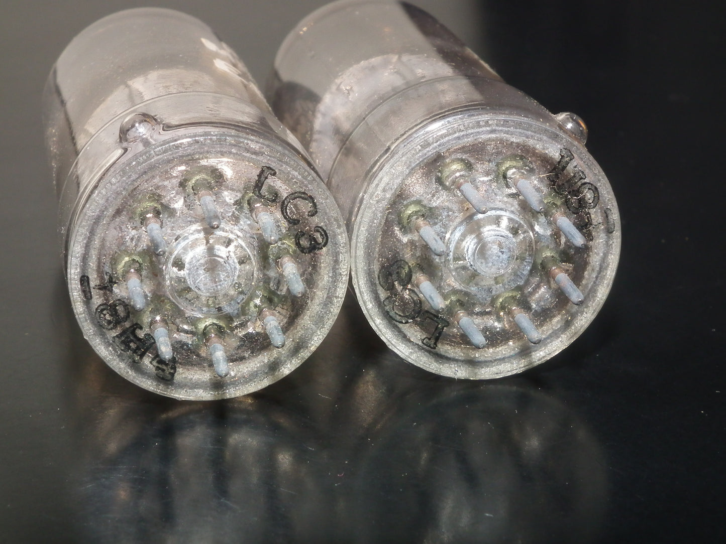 Platinum Matched Pair ECC40 Siemens rebranded Philips NOS NIB LC3