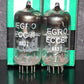 Platinum Matched Pair ECC81 12AT7 EGRO Germany NOS NIB