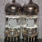 ECC81 12AT7 Philips Holland Flat Foil Crossbar D Getter Matched Pair Tk1