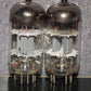 ECC81 12AT7 Philips Holland Flat Foil Crossbar D Getter Matched Pair Tk1