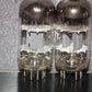 ECC81 12AT7 Philips Holland Flat Foil Crossbar D Getter Matched Pair Tk1