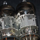 ECC81 12AT7 Philips Holland Flat Foil Crossbar D Getter Matched Pair Tk1