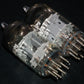 ECC81 12AT7 Philips Holland Flat Foil Crossbar D Getter Matched Pair Tk1