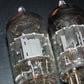 ECC81 12AT7 ADZAM Philips Holland Flat Foil Crossbar D Getter Matched Pair