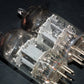 ECC81 12AT7 ADZAM Philips Holland Flat Foil Crossbar D Getter Matched Pair