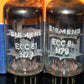 ECC81 Siemens Platinum Matched Pair NOS NIB 12AT7