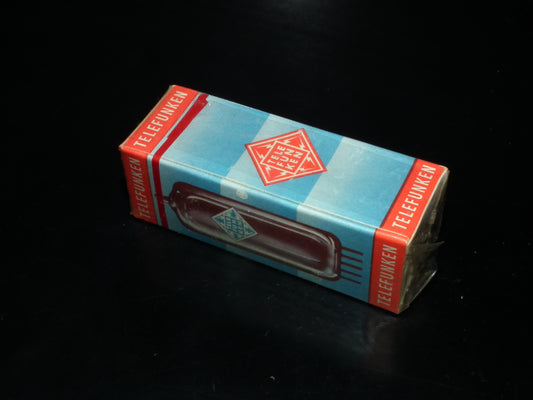 ECC81 Telefunken 12AT7 NOS Sealed Original Box West Germany