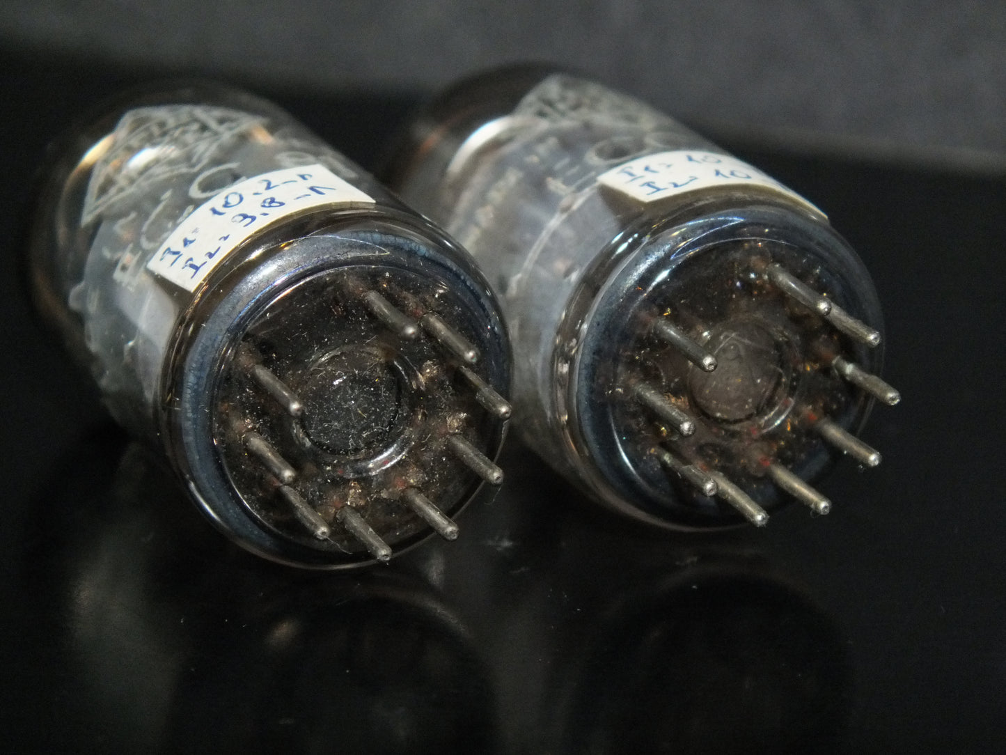 ECC81 Telefunken 12AT7 Platinum Matched pair Tested 100%, Berlin, Diamond bottom
