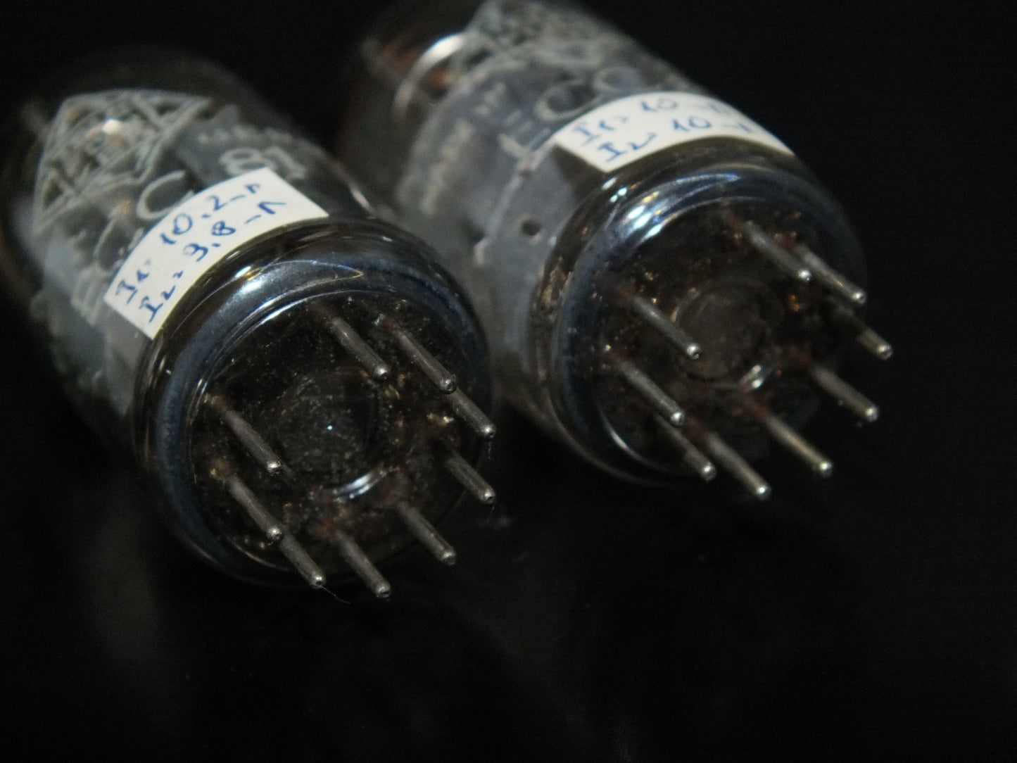 ECC81 Telefunken 12AT7 Platinum Matched pair Tested 100%, Berlin, Diamond bottom