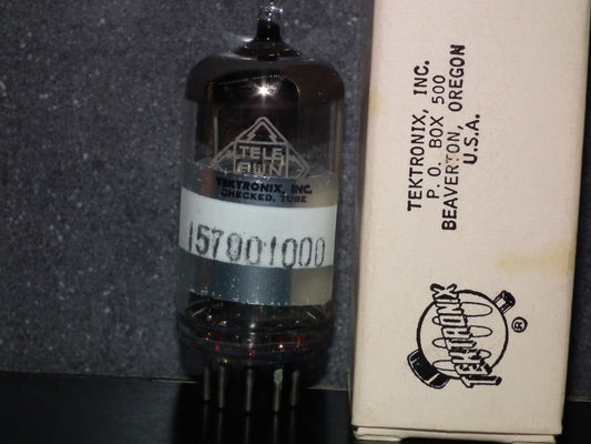 ECC81 Telefunken 12AT7 selected for Tektronix NOS Berlin