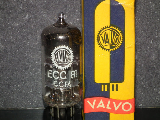 Valvo ECC81 12AT7 NOS NIB Hamburg 1961