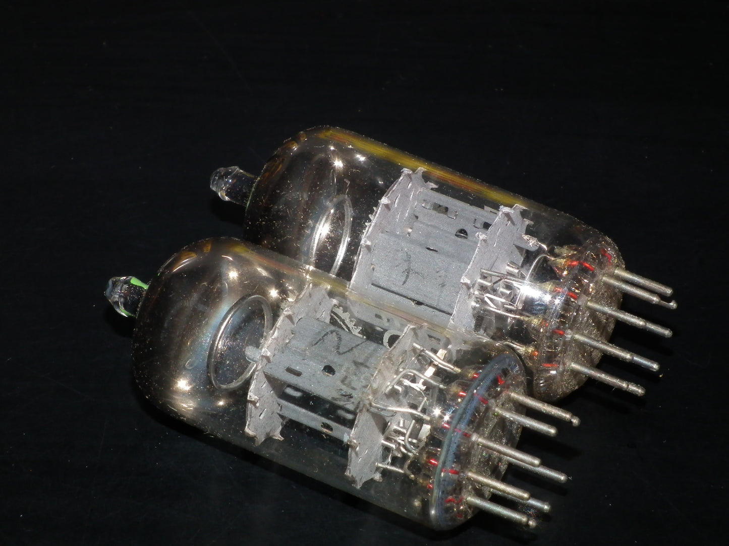 ECC81 12AT7 Valvo  NOS NIB Matched Pair Siemens Halske Munich tube plant 60s
