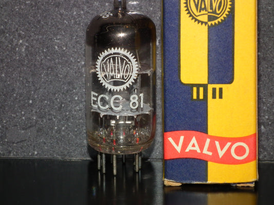 ECC81 12AT7 Valvo  NOS NIB Siemens Halske Munich tube plant 60s