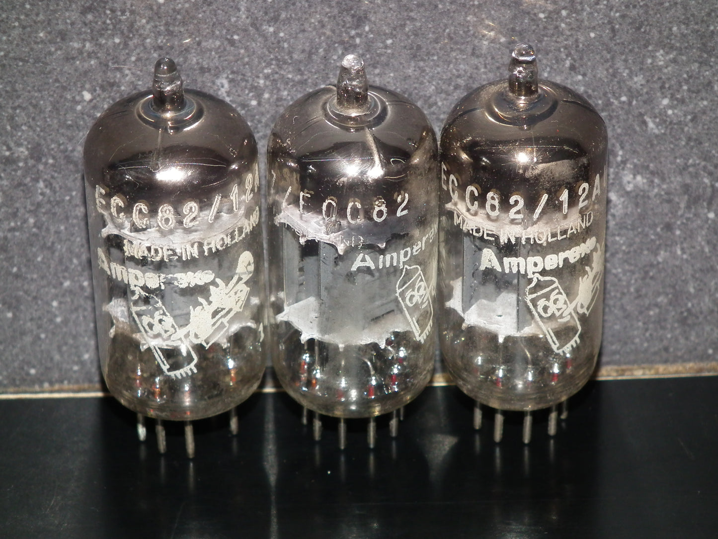 ECC82 Amperex 12AU7 Used Tested 90-100%