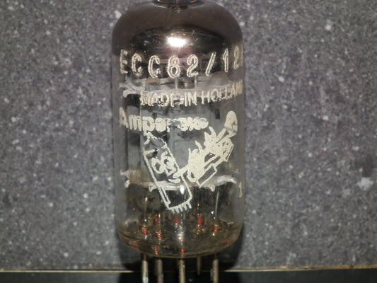 ECC82 Amperex 12AU7 Used Tested 90-100%
