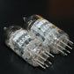 Matched Pair ECC82 12AU7 EI Yugoslavia Telefunken Long Smooth Plates Philips