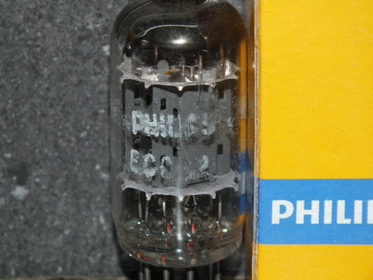 ECC82 12AU7 EI Yugoslavia Telefunken Long Smooth Plates Rebranded Philips