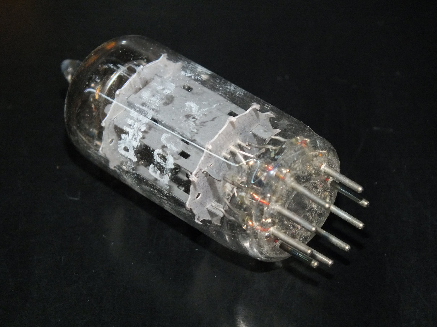 ECC82 12AU7 EI Yugoslavia Telefunken Long Smooth Plates Rebranded Philips