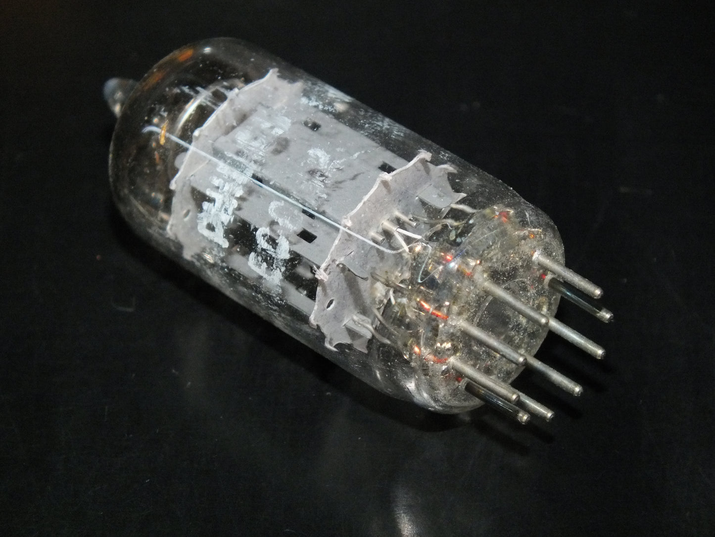 ECC82 12AU7 EI Yugoslavia Telefunken Long Smooth Plates Rebranded Philips