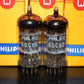 Platinum Matched Pair ECC82 12AU7 Mullard Blackburn 1960 NOS NIB