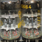 ECC82 12AU7 RFT Germany Matched Pair Big O Getter Mid 60s 90%