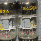 ECC82 12AU7 RFT Germany Matched Pair Big O Getter Mid 60s 90%