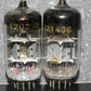 ECC82 12AU7 RFT Germany Matched Pair Foil Getter Mid 50s 90%