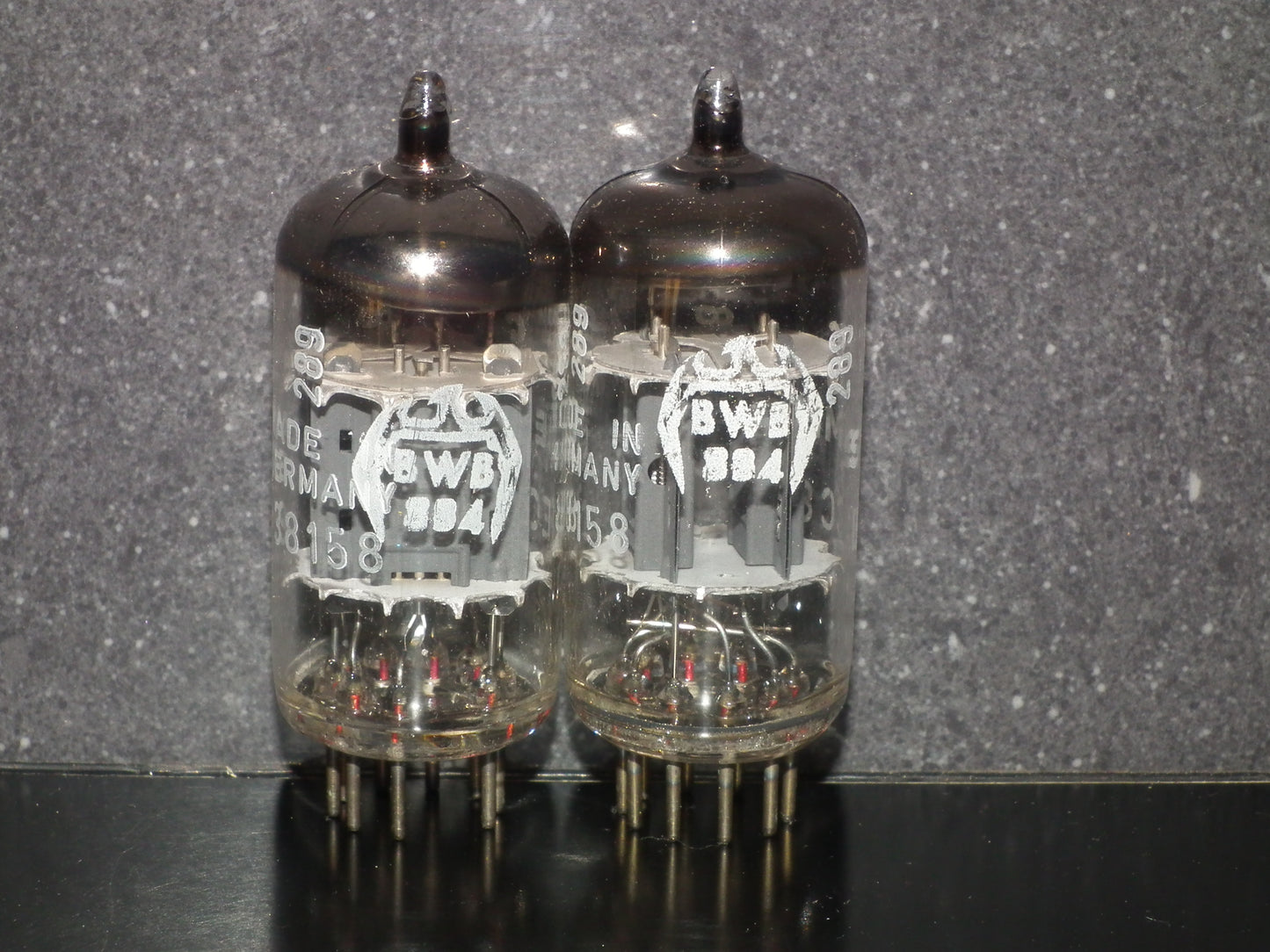 Siemens & Halske ECC82 12AU7 Matched pair (Munich, BWB)