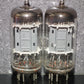 Platinum Matched Pair 12AU7 Telefunken ECC82 Tested 80% Ribbed Anodes DB