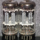 Platinum Matched Pair 12AU7 Telefunken ECC82 Tested 80% Ribbed Anodes DB