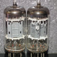 Platinum Matched Pair 12AU7 Telefunken ECC82 Tested 80% Ribbed Anodes DB