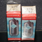 Two (2 pc) ECC82 Telefunken 12AU7 NOS Sealed Original Box West Germany