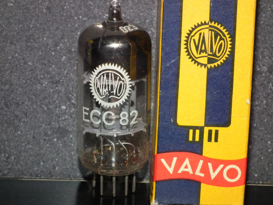 ECC82 Valvo 12AU7 NOS NIB, tested strong and balanced
