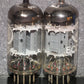 Matched Pair ECC82 Valvo 12AU7 tested strong and balanced Philips
