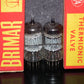 ECC83 BRIMAR 12AX7 Matched Pair NOS NIB Made in UK