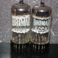 ECC83 BRIMAR 12AX7 Matched Pair NOS NIB Made in UK