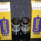 ECC83 12AX7 Lorenz Telefunken Long Smooth Anodes 17mm NOS Matched Pair
