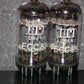ECC83 12AX7 Lorenz Telefunken Long Smooth Anodes 17mm NOS Matched Pair