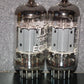 ECC83 12AX7 Lorenz Telefunken Long Smooth Anodes 17mm NOS Matched Pair
