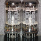 ECC83 12AX7 Lorenz Telefunken Long Smooth Anodes 17mm NOS Matched Pair