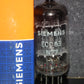 ECC83 12AX7 Siemens EI Telefunken Long Smooth Plates 17mm NOS NIB