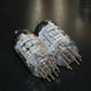 ECC83 12AX7 Siemens Long Anodes Platinum Matched Pair Munich Plant 1960