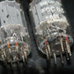 ECC83 12AX7 Siemens Long Anodes Platinum Matched Pair Munich Plant 1960