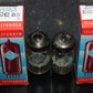 Platinum Matched Pair 12AX7 Telefunken ECC83 Tested NOS Ribbed Anodes <>